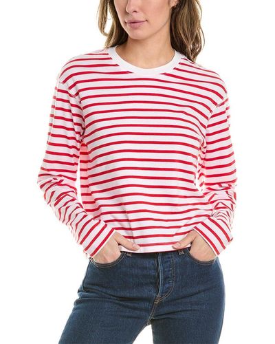 ATM Striped T-shirt - Red