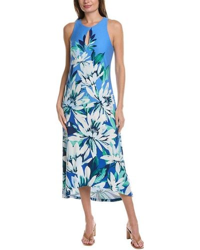 Tommy Bahama Jasmina Joyful Bloom Maxi Dress - Blue