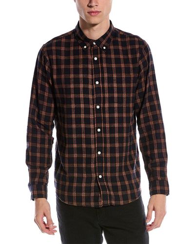 Slate & Stone Flannel Button-down Shirt - Black