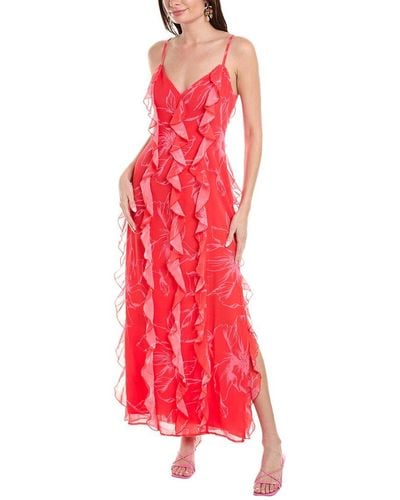 Hutch Claira Maxi Dress - Red