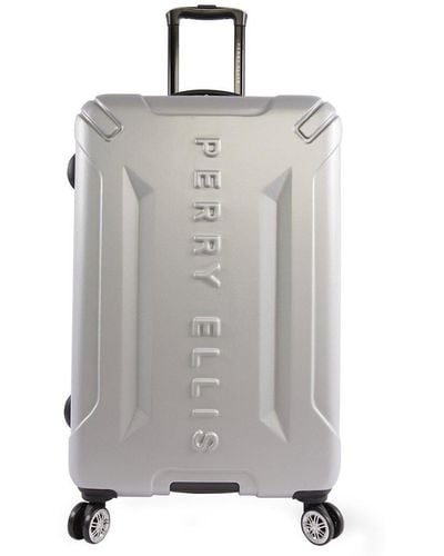 Perry Ellis Delancey 2 29in Large Spinner Luggage - Gray