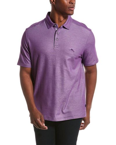 Tommy Bahama San Aria Polo Shirt - Purple