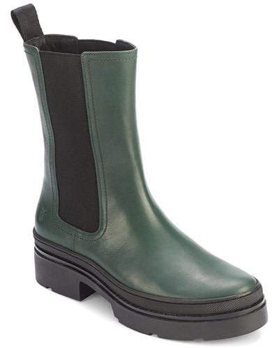 Frye Chloe Leather Boot - Green