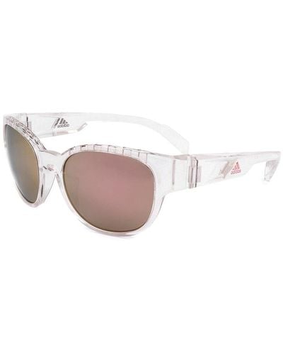 adidas Sport Unisex Sp0009 55mm Sunglasses - White
