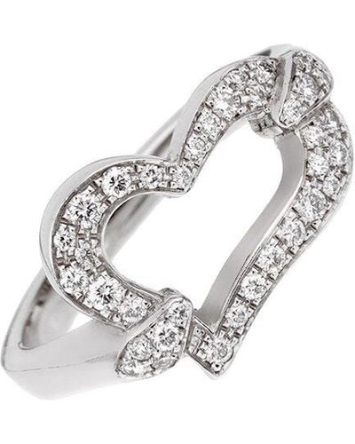 Piaget 18K 0.40 Ct. Tw. Diamond Heart Ring (Authentic Pre-Owned) - White