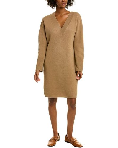 Vince Wool & Cashmere-blend Sweaterdress - Natural