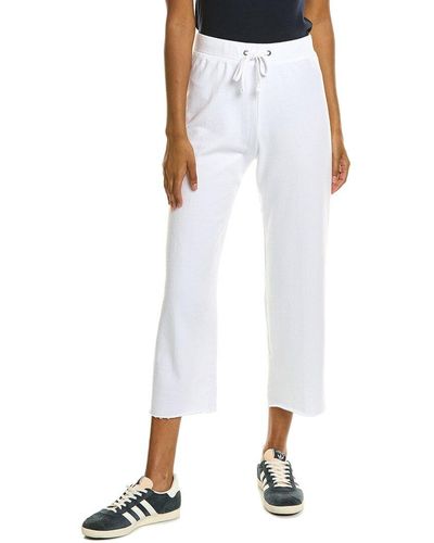 James Perse French Terry Sweatpant - White