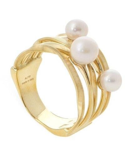 Marco Bicego Marrakech Onde 18k 5-6mm Pearl Ring - Metallic