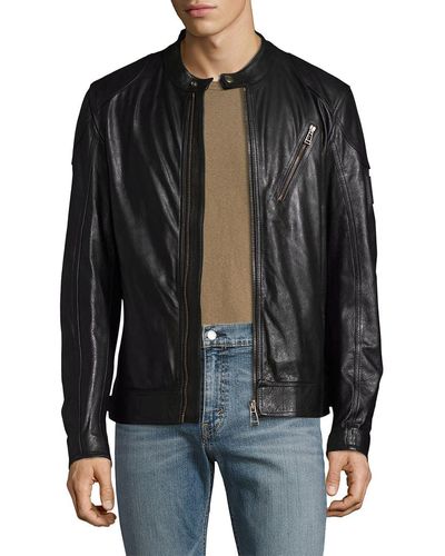 Belstaff Leather jackets for Men | Online Sale up to 59% off | Lyst