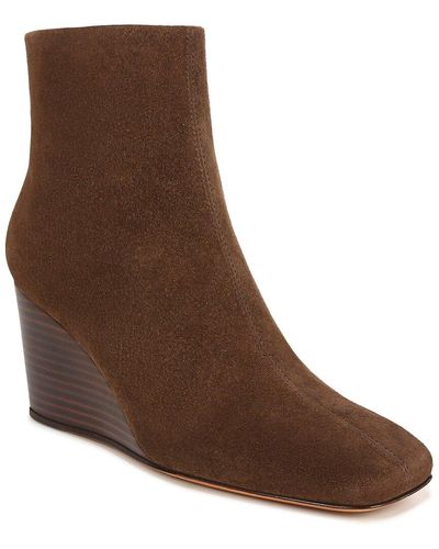 Vince Andy Leather Bootie - Brown