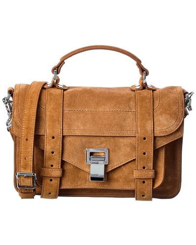 PS1 Lux Leather Mini Bag by Proenza Schouler Handbags for $191