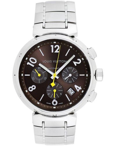 Louis Vuitton Tambour Watch, Circa 2000s - Metallic