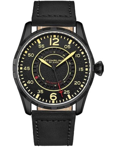 Stuhrling Stuhrling Original Aviator Watch - Black