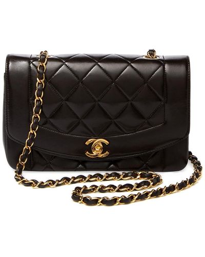 Pre-owned Chanel Black Quilted Calfskin Casino Double Flap Bag