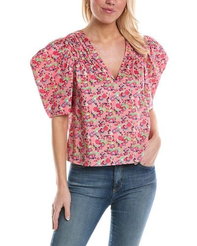 CROSBY BY MOLLIE BURCH Stetson Top - Red
