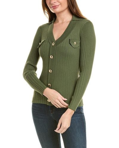 Nanette Lepore Pocket Sweater - Green