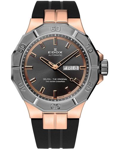 Edox Delfin The Original Watch - Gray