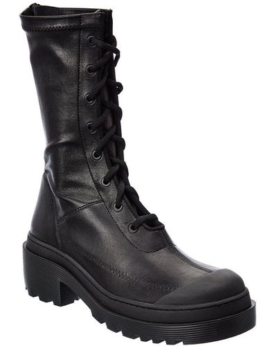 Christian Dior Leather Boots - Black Boots, Shoes - CHR351556