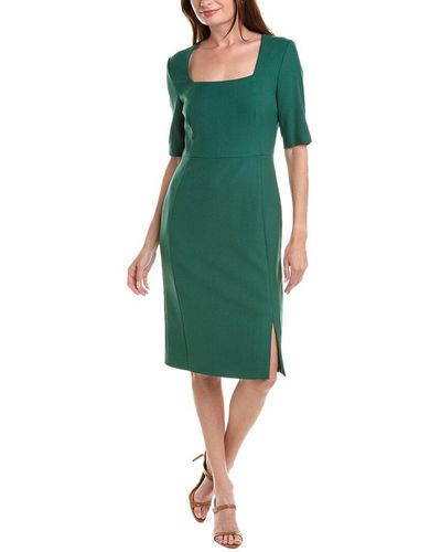 BOSS Doneba Sheath Dress - Green