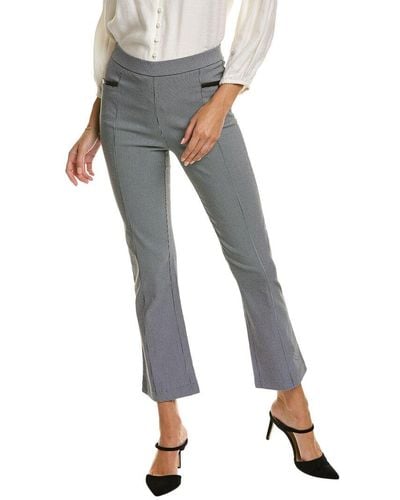 Laundry by Shelli Segal Pull-on Ankle Bootcut Pant - Gray