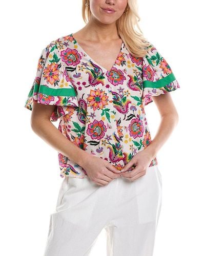 CROSBY BY MOLLIE BURCH Bettina Top - White