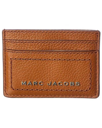 Marc Jacobs Leather Card Case - Brown