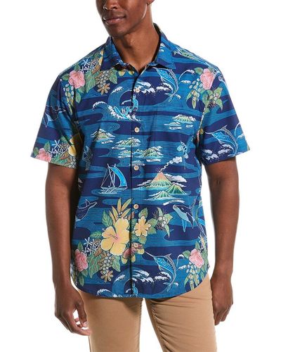 Tommy Bahama Coast Aloha From Hawaii Shirt - Blue
