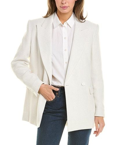IRO Yarita Linen-blend Jacket - White