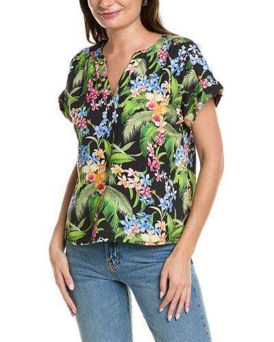 Tommy Bahama Breezy Blooms Shirt - Green