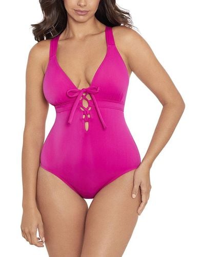 Skinny Dippers Jelly Beans Peach One-piece - Pink