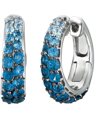 Le Vian Ombre 14K 2.38 Ct. Tw. Sapphire Earrings - Blue