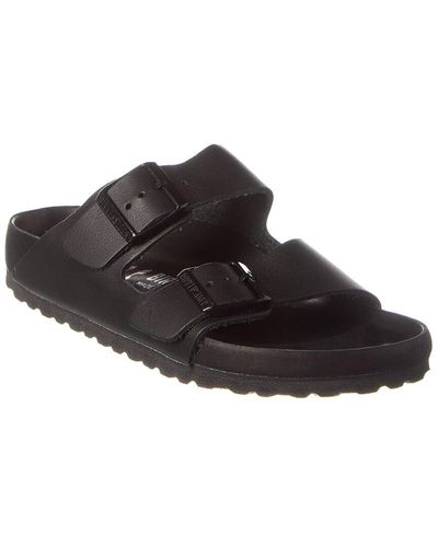 Birkenstock Arizona Bs Narrow Fit Leather Sandal - Black