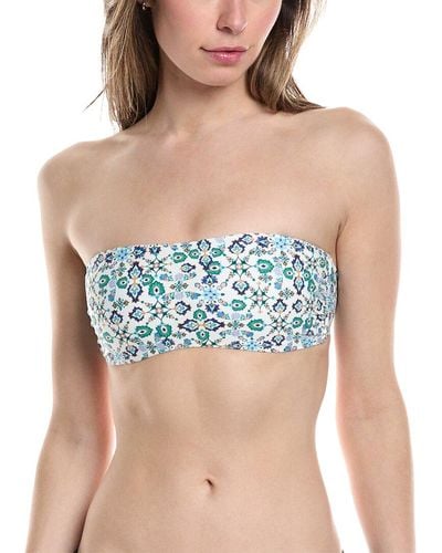 Monte and Lou Monte & Lou Charmed Bandeau Top - Blue