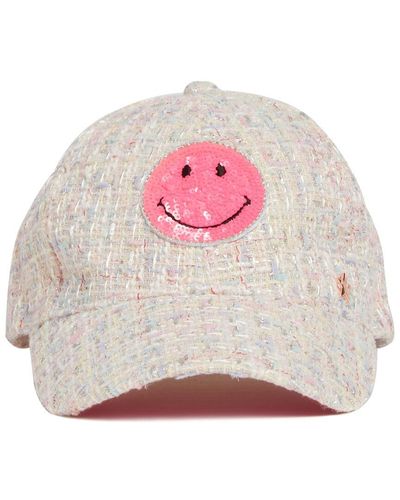 Jocelyn Tweed Baseball Hat - Pink