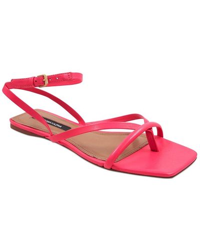BCBGMAXAZRIA Mestico Leather Sandal - Pink
