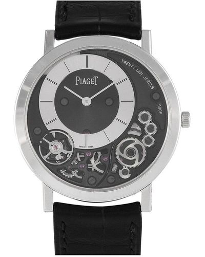 Piaget Altiplano Watch (Authentic Pre-Owned) - Grey