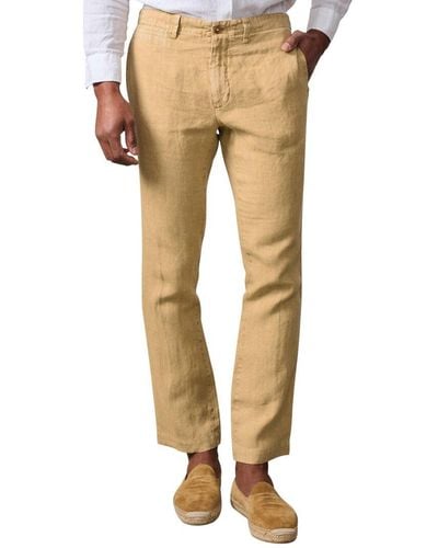 J.McLaughlin Solid Rori Linen Pant - Natural