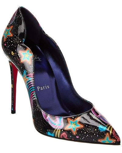 Christian Louboutin Hot Chick Patent Leather Pumps 100 - Multicolor