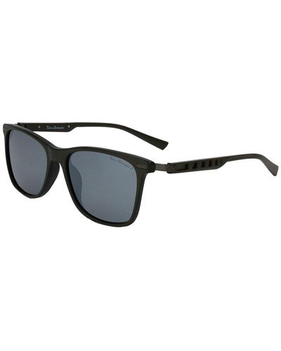 Tonino Lamborghini Tl309s 55mm Polarized Sunglasses - Black