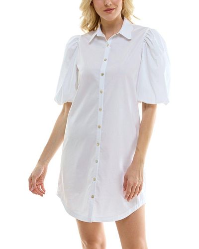 Nicole Miller Mini Dress - White