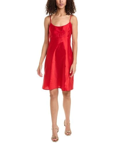 Frances Valentine Slip Dress - Red