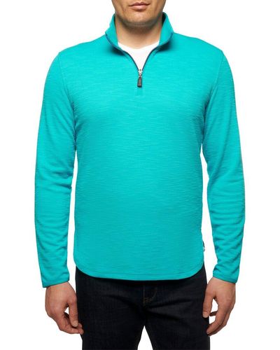 Robert Graham Adrift Knit Classic Fit Shirt - Blue