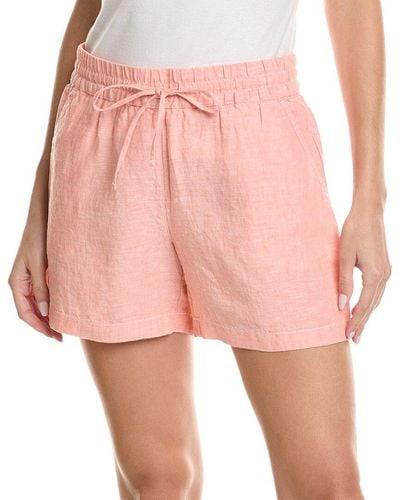 Tommy Bahama Palmbray High-rise Linen Easy Short - Pink