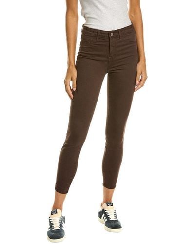 L'Agence Margot High-rise Skinny Jean Cocoa Jean - Brown