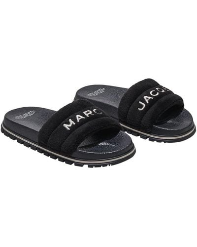 Marc Jacobs The Terry Slide - Black