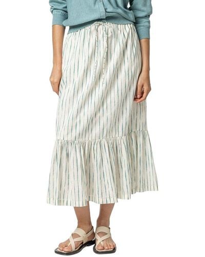 Lilla P Long Peplum Skirt - Multicolour