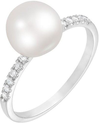 Splendid 14k 8-8.5mm Pearl Ring - White