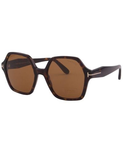 Tom Ford Romy 56mm Sunglasses - Brown