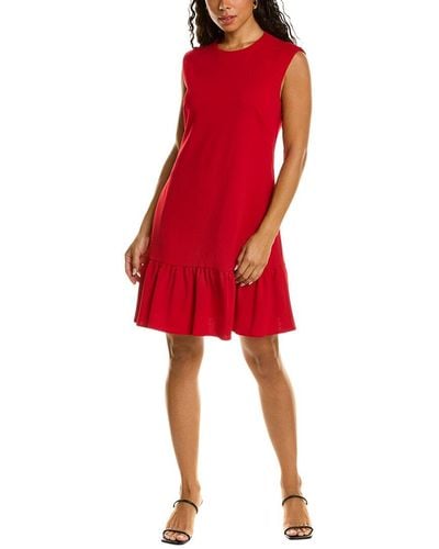Donna Ricco Scuba Dress - Red