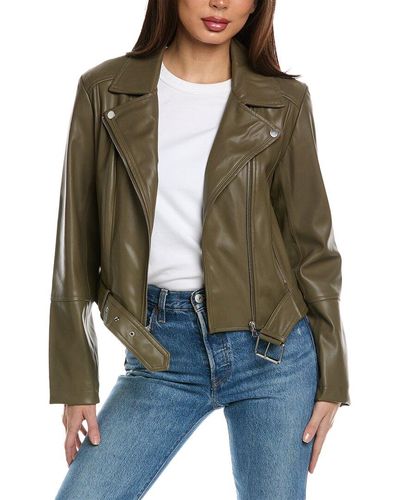 French Connection Asymmetrical Moto Jacket - Multicolor